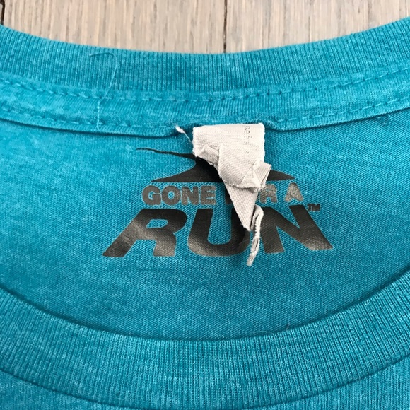 Gone For a Run Run Now Wine Later Running T Shirt - Picture 3 of 5